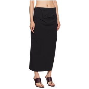 Johanna Parv Black Tech Velocity Skirt Sz M